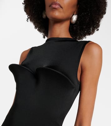 Robe longue en jersey | Jean Paul Gaultier