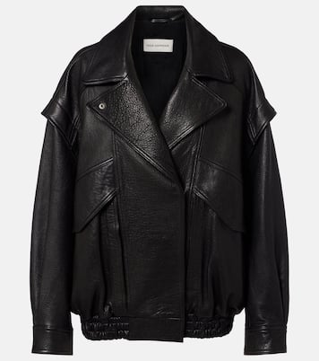 Micah leather jacket | Nour Hammour