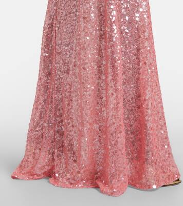 Sequined draped gown | David Koma