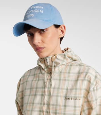 Logo cotton twill baseball cap | Acne Studios