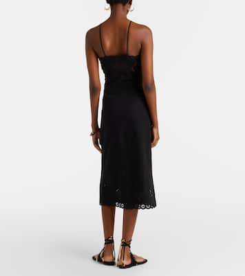 Nelsane cotton and linen midi dress | Isabel Marant