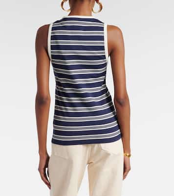 Tank Top Cassandre aus Baumwoll-Jersey | Saint Laurent