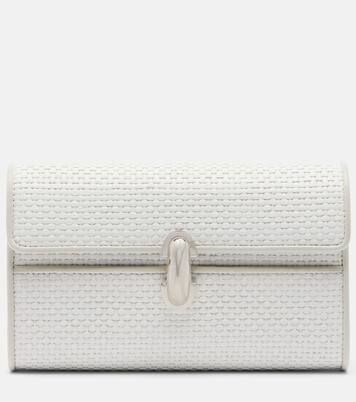 Symmetry Mini raffia crossbody bag | Savette