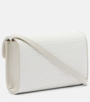 Symmetry Mini raffia crossbody bag | Savette