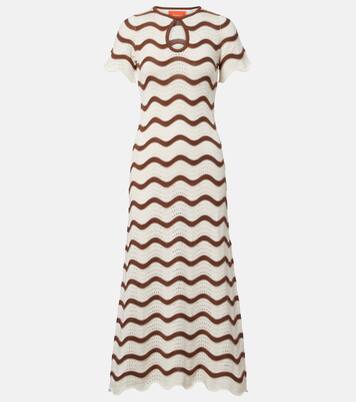 Swing crochet cotton midi dress | La DoubleJ