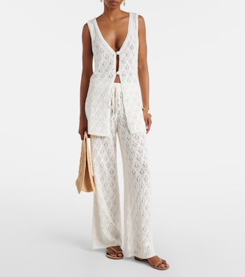 Fio pointelle cotton vest | Faithfull