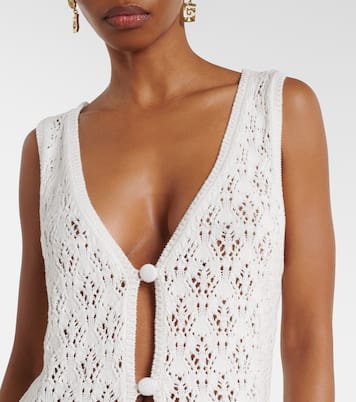 Fio pointelle cotton vest | Faithfull