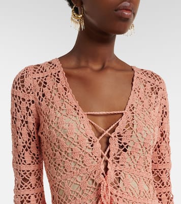 Robe Bianca en crochet de coton | Anna Kosturova