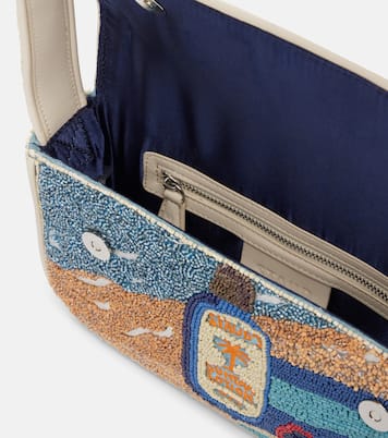 Tommy beaded shoulder bag | Staud
