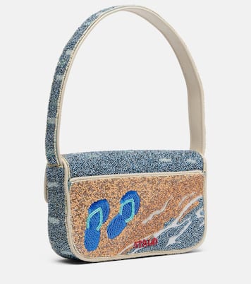 Tommy beaded shoulder bag | Staud