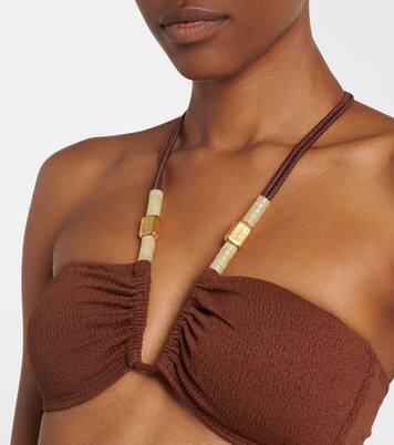 Harper Carol beaded bikini top | ViX Paula Hermanny
