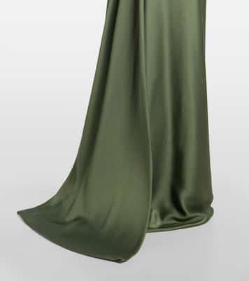 Nova Cocotte draped satin bustier gown | Vivienne Westwood