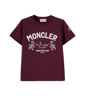 Logo cotton jersey T-shirt | Moncler Enfant