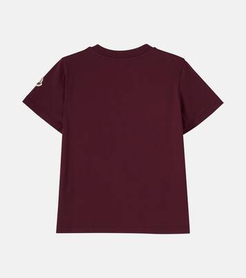 Logo cotton jersey T-shirt | Moncler Enfant