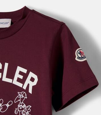 Logo cotton jersey T-shirt | Moncler Enfant