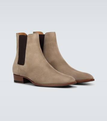 Chelsea Boots Wyatt aus Veloursleder | Saint Laurent