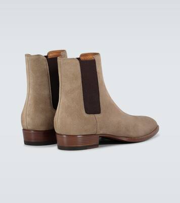 Chelsea Boots Wyatt aus Veloursleder | Saint Laurent
