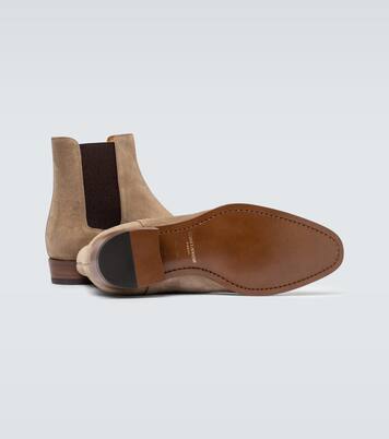Chelsea Boots Wyatt aus Veloursleder | Saint Laurent