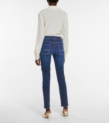 Mid-Rise Slim Jeans Roxanne | 7 For All Mankind