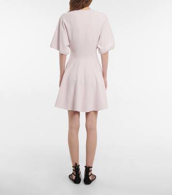 Vestido corto plisado | Alaïa