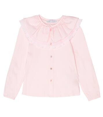 Cotton-blend shirt | Monnalisa