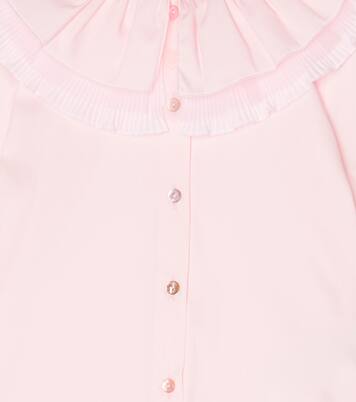 Cotton-blend shirt | Monnalisa