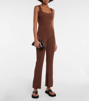 Schlaghose aus Rippstrick | Vince