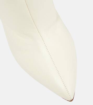 Leather over-the-knee boots | Paris Texas