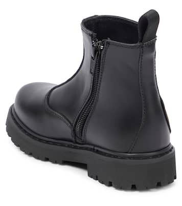 Leather ankle boots | Moschino Kids