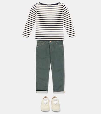 Baudelaire striped cotton top | Bonpoint