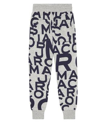Logo-print cotton jersey sweatpants | Marc Jacobs Kids