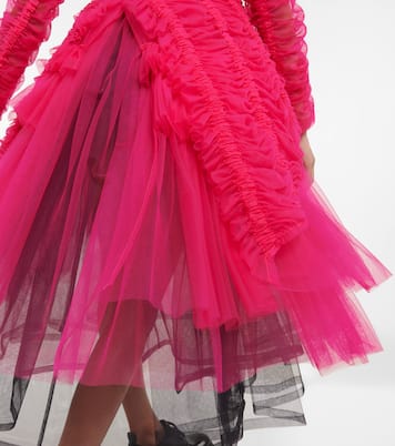 Robe blazer en tulle | Noir Kei Ninomiya