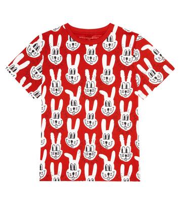 Printed cotton-jersey T-shirt | Stella McCartney Kids