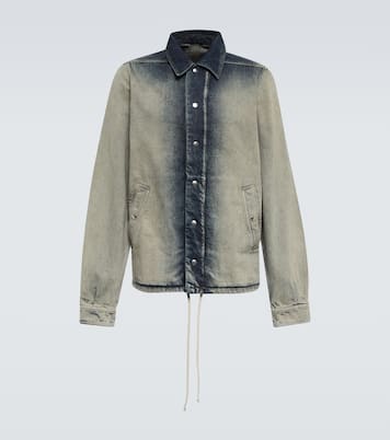 DRKSHDW faded denim shirt jacket | Rick Owens