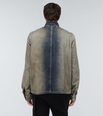 DRKSHDW faded denim shirt jacket | Rick Owens