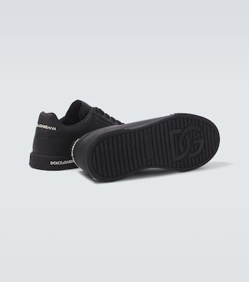 Logo leather sneakers | Dolce&Gabbana