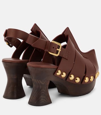 Leather clogs  | Etro