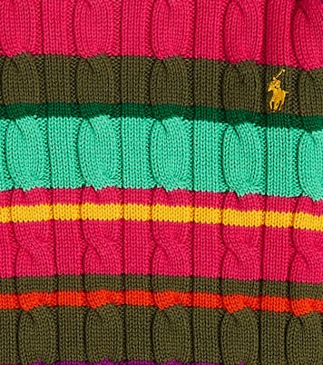 Cable-knit cotton sweater | Polo Ralph Lauren Kids