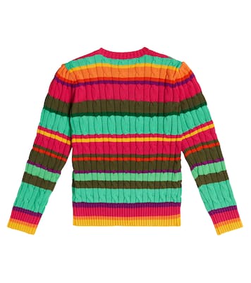 Cable-knit cotton sweater | Polo Ralph Lauren Kids