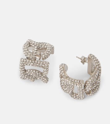 Pendientes de aro DG con cristales | Dolce&Gabbana