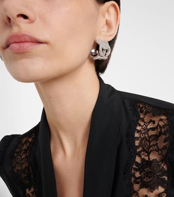 Pendientes de aro DG con cristales | Dolce&Gabbana