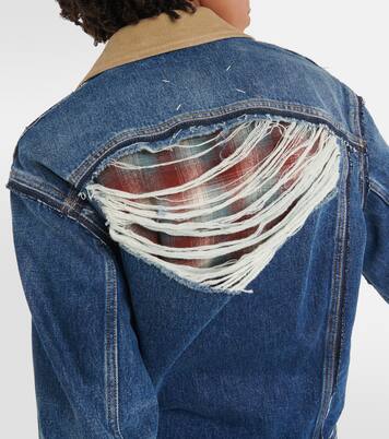 X Pendleton Jeansjacke | Maison Margiela