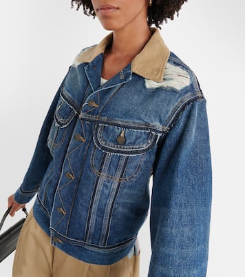 X Pendleton Jeansjacke | Maison Margiela