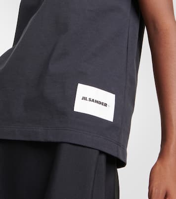 Set of 3 cotton jersey T-shirts | Jil Sander