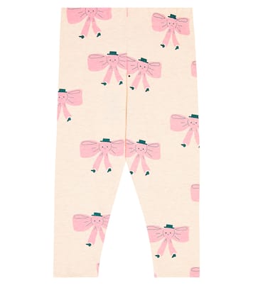 Baby Tiny Bow cotton pants | Tinycottons
