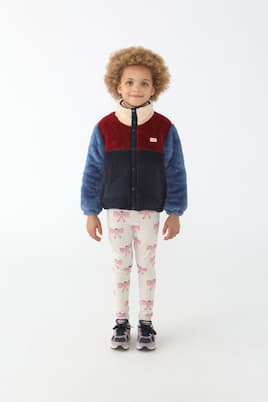 Baby Tiny Bow cotton pants | Tinycottons