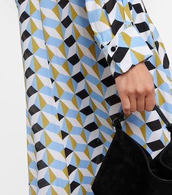 Robe midi Graphic Volumes imprimée | Dorothee Schumacher