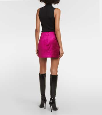 Minifalda Ohemia de terciopelo | Veronica Beard