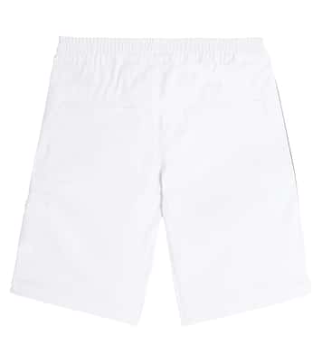 Logo棉质混纺百慕大短裤 | Givenchy Kids