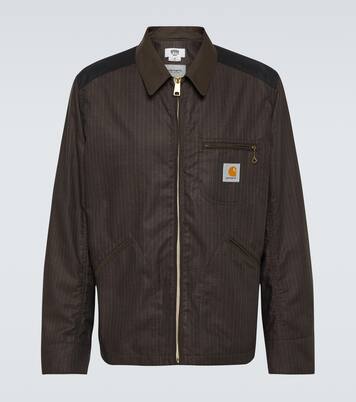 x Carhartt striped jacket | Junya Watanabe